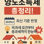1가구 2주택 양도소득세